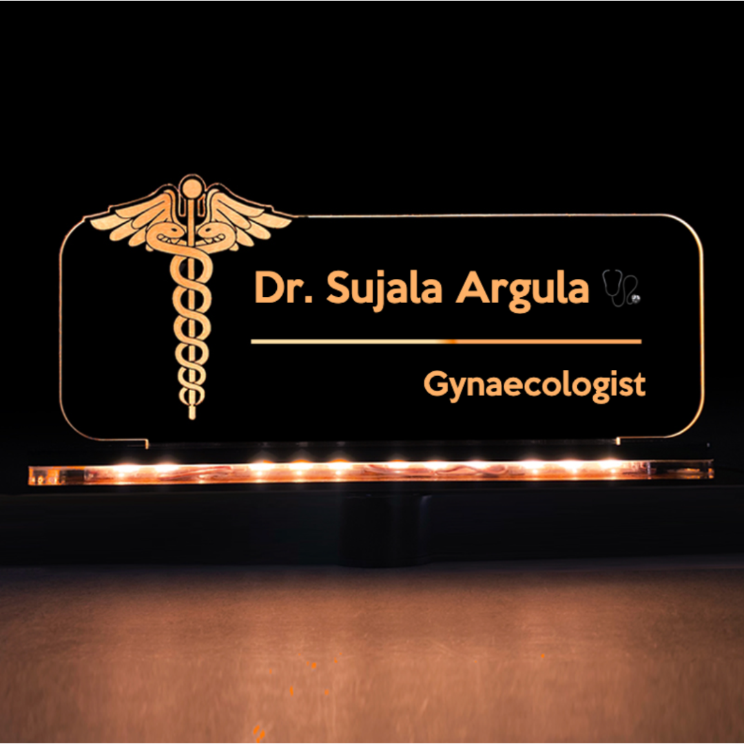 Doctor Gift, Best Gift For Doctors - Personalized LED Name Plate For D –  thrifty 999