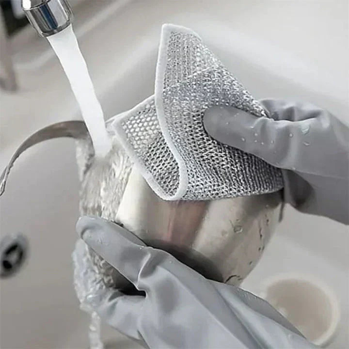 Multifunctional Non-Scratch Wire Dish Cloth (Pack Of 25)