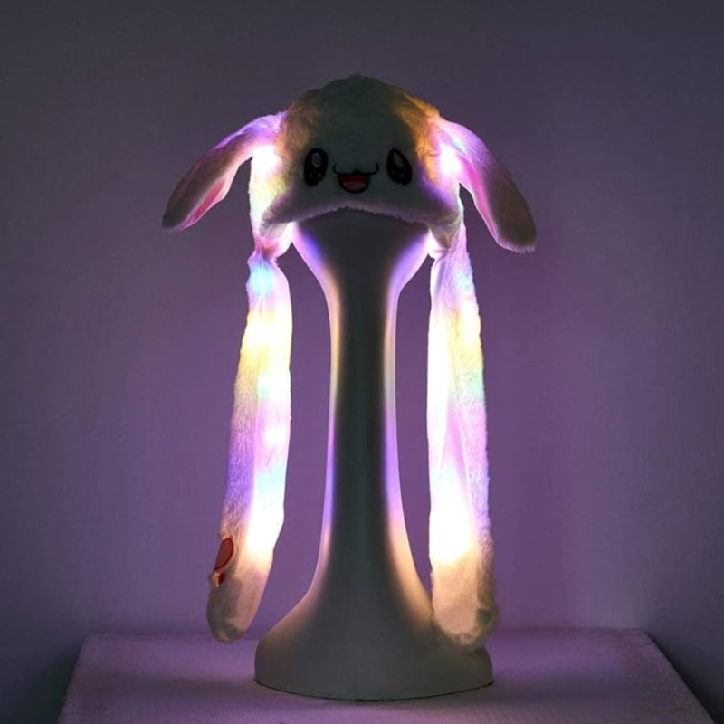 Thrifty 999 Plush Bunny LED Hat – Glows, Dances & Moves!