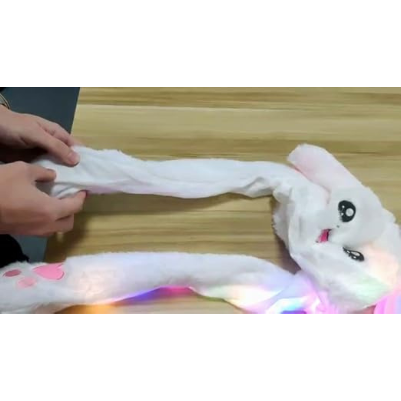 Thrifty 999 Plush Bunny LED Hat – Glows, Dances & Moves!