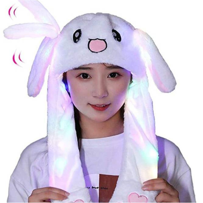 Thrifty 999 Plush Bunny LED Hat – Glows, Dances & Moves!