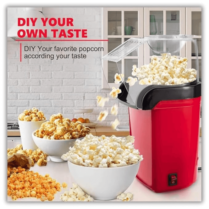 Thrifty 999 Electric Popcorn Maker – Oil-Free & Healthy Snacking - thrifty 999