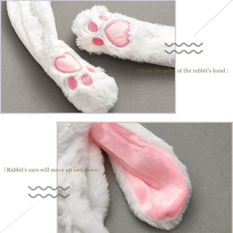 Thrifty 999 Plush Bunny LED Hat – Glows, Dances & Moves!
