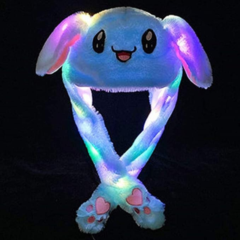 Thrifty 999 Plush Bunny LED Hat – Glows, Dances & Moves!
