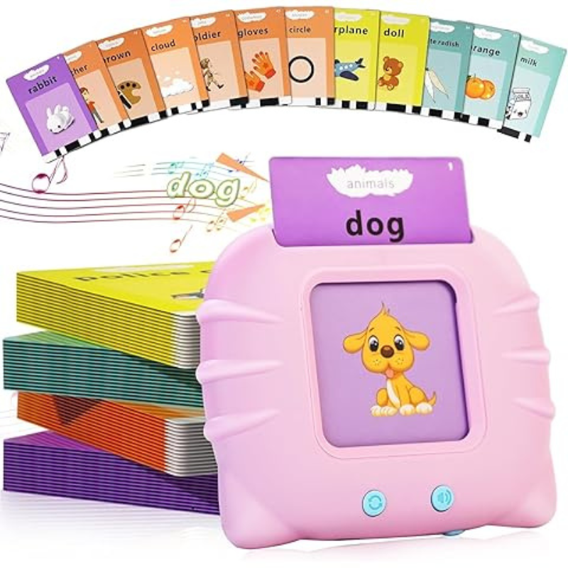 thrifty 999 Talking Baby Flash Cards – Interactive Montessori Learning Toy for Toddlers (Ages 1-4)